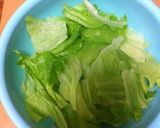 超簡単!レタスのお茶漬けサラダ作り方1写真