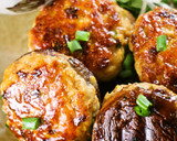 甘辛照り焼き♪れんこんはさみ焼き作り方12写真