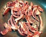 イカゲソと肝のヤミツキ炒め作り方6写真
