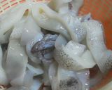 パパッとイカのぽんマヨ炒め作り方1写真