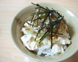 白ネギとじゃこの豆腐丼☆ポン酢をかけてー作り方6写真