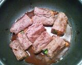 牛こま肉巻作り方7写真