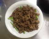 簡単！牛こま肉のしょうが焼き作り方6写真