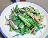 Cook Do香味ペーストで、にらたまを作り方5写真