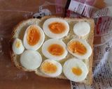 簡単！絶品タマゴハムチーズトースト作り方5写真