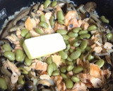 秋鮭ときのこのバター炊き込みご飯作り方9写真