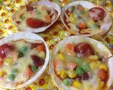 親子クッキング〜餃子の皮ピザ〜作り方8写真