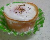 レンジで1分★ベーコンエッグ作り方7写真