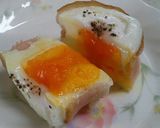 レンジで1分★ベーコンエッグ作り方8写真