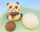 竹輪を食べるパンダパン作り方1写真