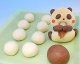 竹輪を食べるパンダパン作り方2写真
