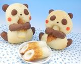 竹輪を食べるパンダパン作り方12写真
