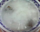 レンジで5分!ふわ卵♪中華粥作り方3写真