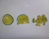 ワカメと長芋とカボスの酢の物作り方3写真