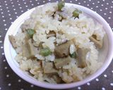 黒はんぺんと椎茸の炊き込みご飯♪醤油だけ作り方3写真