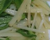 じゃがいもとピーマンの昆布茶炒め作り方3写真