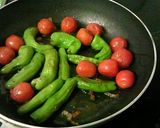 しし唐とプチトマトのソテー作り方4写真