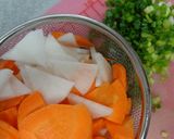 こく旨♪炒め豆腐の具だくさん味噌汁作り方1写真