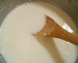 牛乳でヘルシーなクリームパスタ作り方2写真