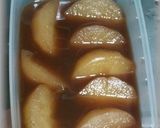 梨(豊水）の珈琲コンポート作り方4写真