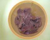 豚レバーと玉ねぎのさっぱり☆黒酢ソテー♪作り方1写真
