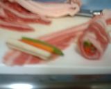 豚バラ肉の３色巻き作り方2写真