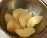 ヘルシー☆洋梨のレアチーズケーキ作り方1写真