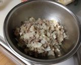 ボリューム満点挽肉オムレツ作り方4写真
