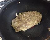 ボリューム満点挽肉オムレツ作り方7写真