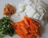 絶品！バジルかき揚げ作り方1写真