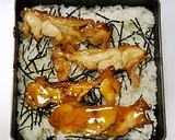 まるで鰻重！？とろける茄子の蒲焼重作り方6写真