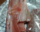 簡単なのに美味しい♡まぐろ天♡作り方1写真