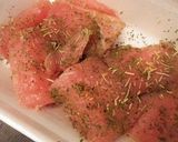 ローズマリー入りマグロ焼き作り方2写真