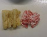 *さつま芋と豚肉のほっこり煮*作り方2写真