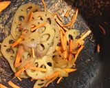 食感楽しい豆腐あんかけの蓮根お好み焼き作り方2写真