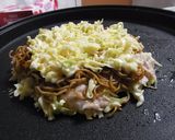 ボリューム満点！ふわふわお好み焼き☆作り方7写真