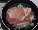 簡単ビストロ気分♪豚肉のバルサミコソース作り方2写真