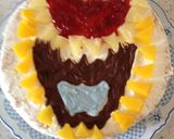 キョウリュウジャーのバースデーケーキ作り方11写真