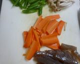 きのことこんにゃくの卵炒め(ダイエット)作り方1写真