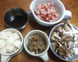 お手軽♪きのこたっぷり中華おこわ作り方2写真