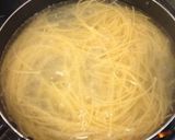 ランチ★豚肉とキャベツのクリームパスタ作り方1写真