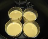 炊飯器deリコッタチーズのなめらかプリン作り方3写真