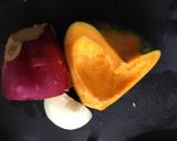 かぼちゃ&さつまいもサラダ作り方1写真