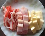 焼肉屋さんのお野菜一杯のサラダ作り方2写真