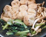 がんもと小松菜の煮物♪ほんのりバター風味作り方3写真