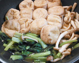 がんもと小松菜の煮物♪ほんのりバター風味作り方3写真