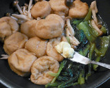 がんもと小松菜の煮物♪ほんのりバター風味作り方4写真