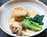 がんもと小松菜の煮物♪ほんのりバター風味作り方5写真