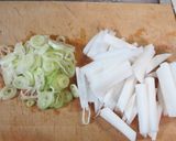 大根 豆腐 ワカメ 具だくさん牛肉スープ作り方2写真