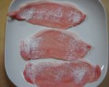 すだち香る～豚ロースの梅みょうが巻き作り方1写真